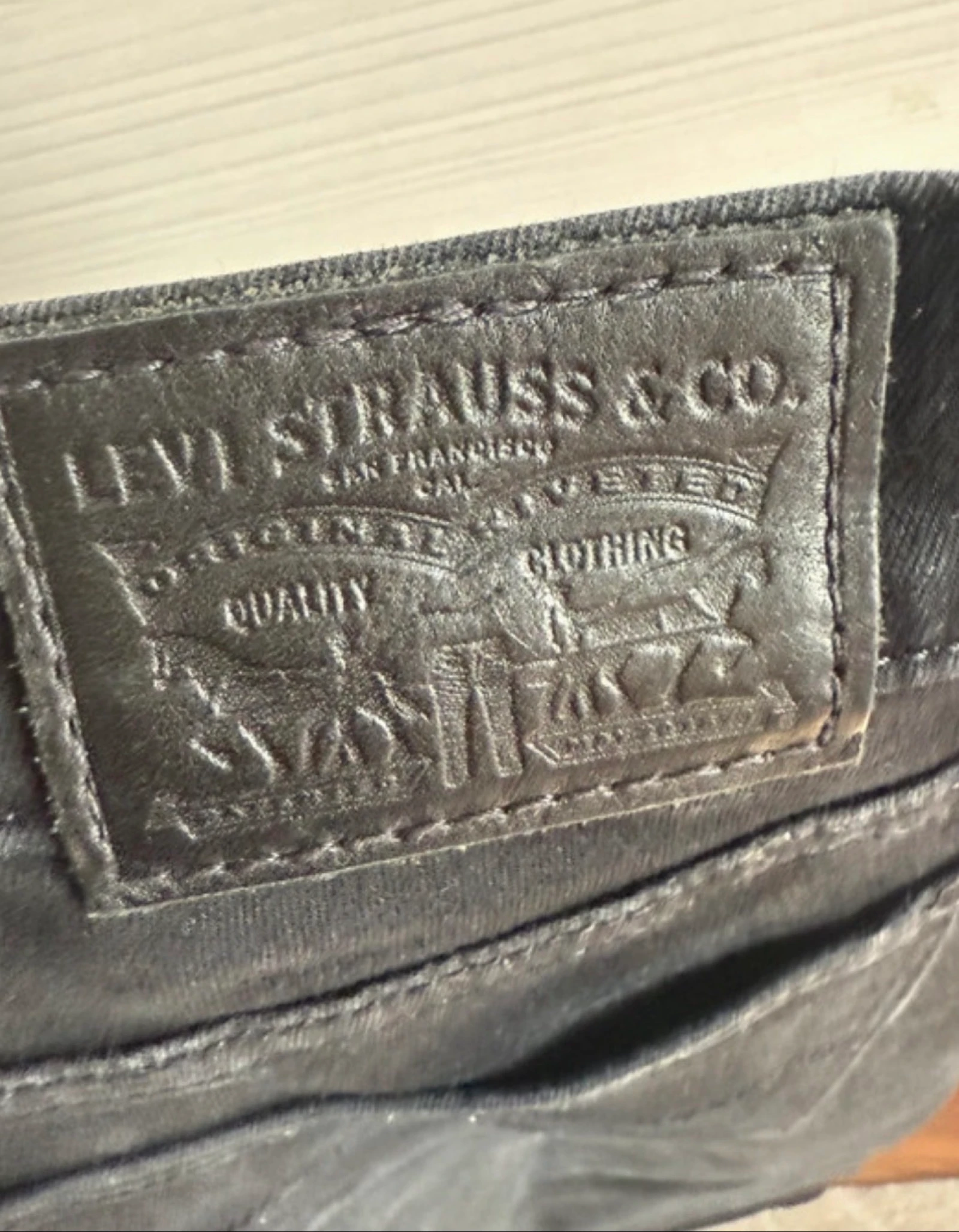 Calça jeans skinny preta Levi's 710 Super Skinny tamanho 29 – photo 7